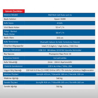 Partner Epson l3200 Roll Led UV (4 Head Model)